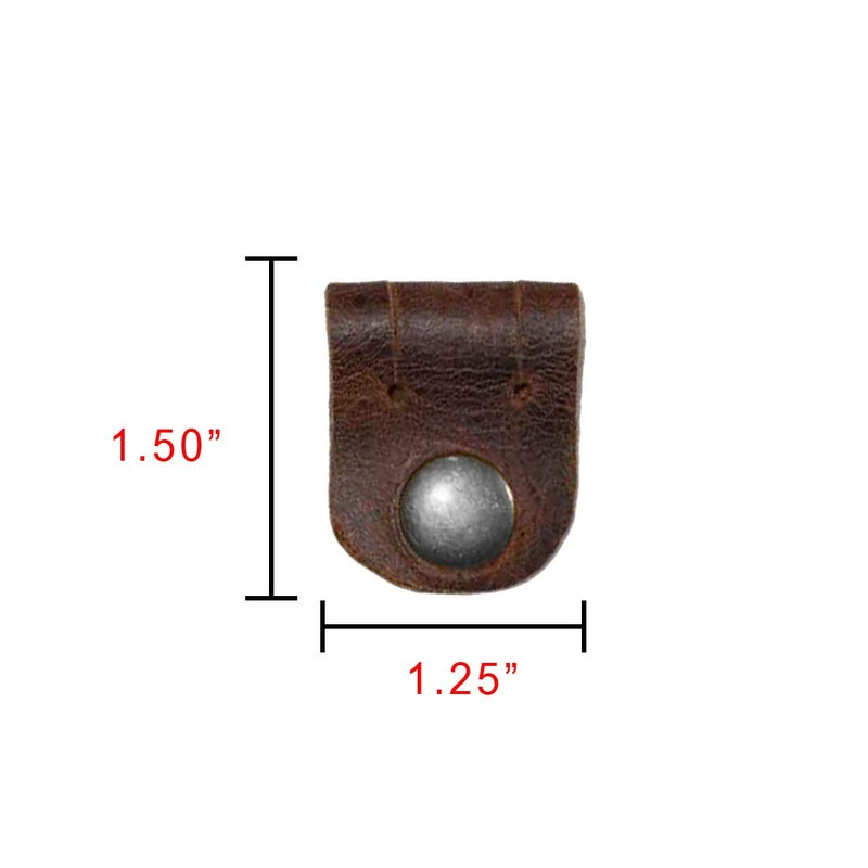 Hide & Drink, Leather Cord Organizer (3 Pack) / Earbud/Cable/Earphone Holder/Case/Phone Accessories/Travel Essentials, Handmade :: Multicolor - Image 5